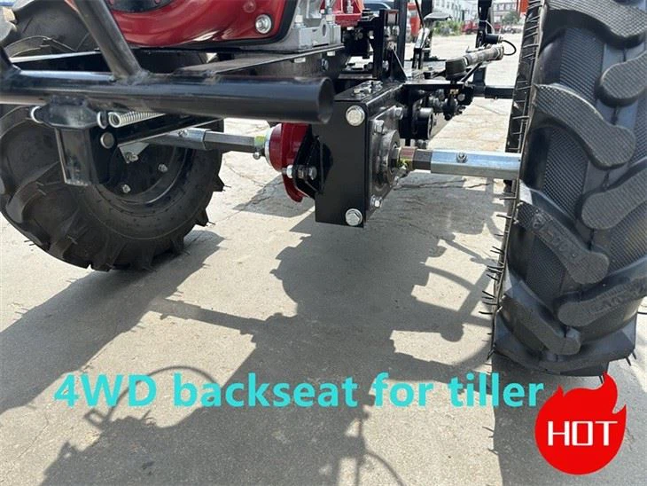 4WD Backseat For Small Power Tiller